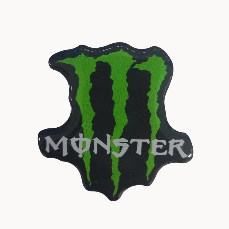 آرم و برچسب بدنه تزیینی موتور سیکلت وارون مدل M-136-MONSTER