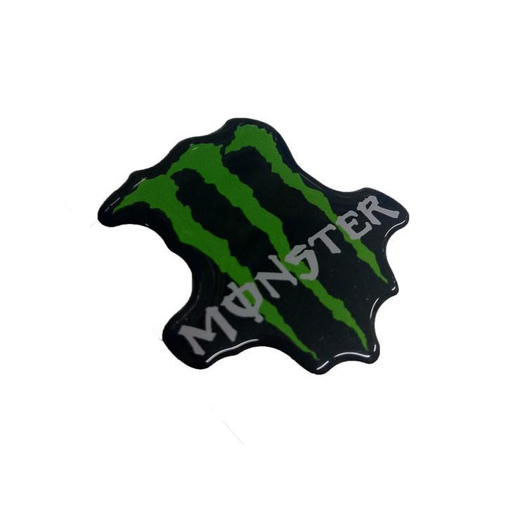 آرم و برچسب بدنه تزیینی موتور سیکلت وارون مدل M-136-MONSTER