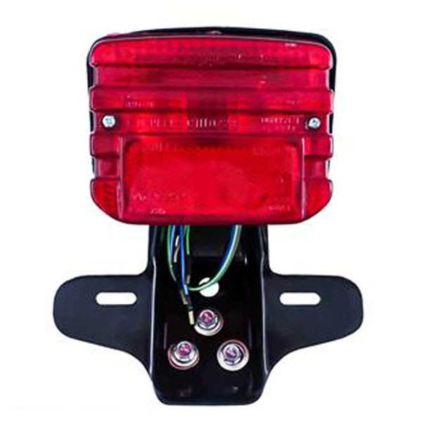 چراغ خطر عقب کامل موتور سیکلت وارون مدل W-22 مناسب برای هوندا