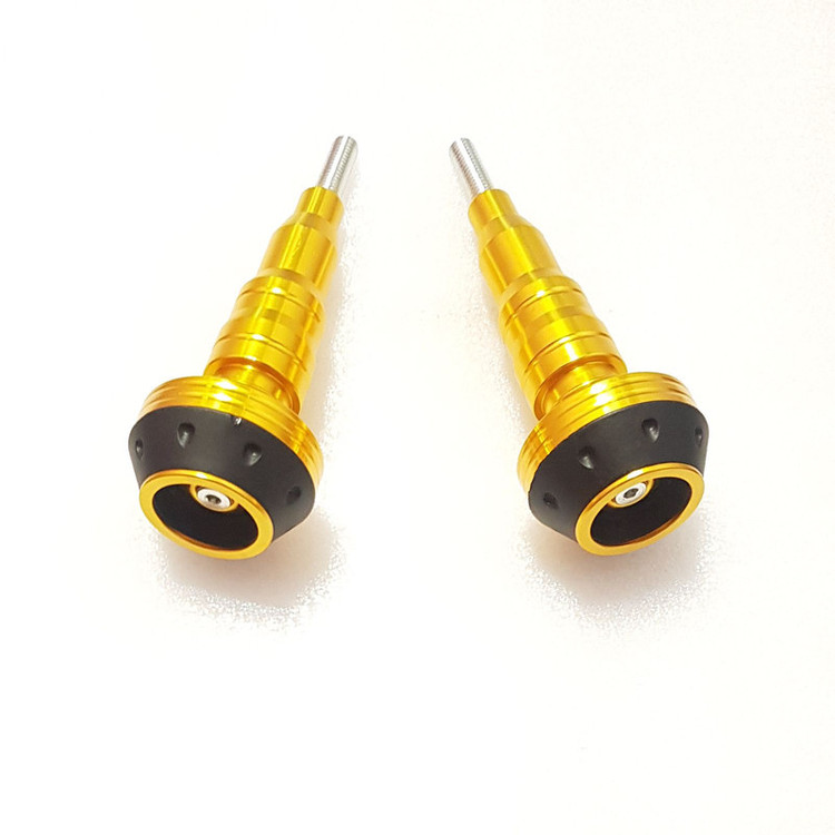 پروتکشن بدنه موتور سیکلت وارون مدل گوشکوبی CNC کد B-42-GLD بسته 2 عددی