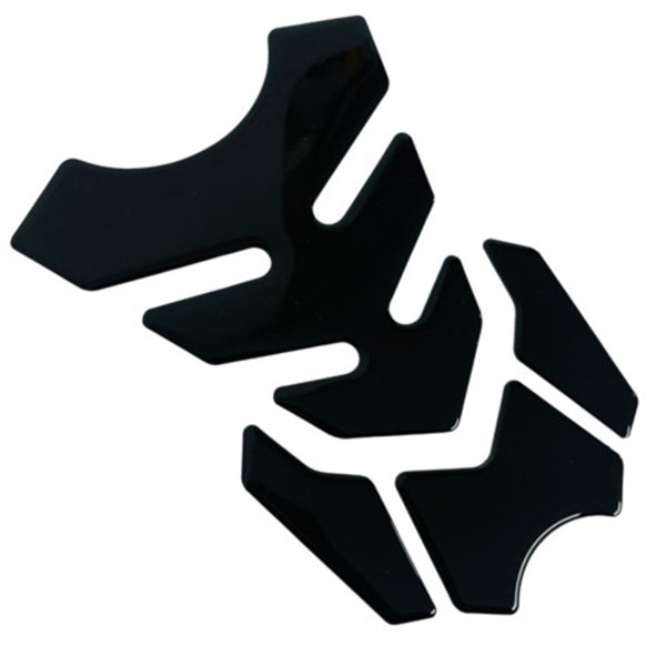 برچسب باک موتور سیکلت وارون مدل W-77-BLK بسته 4 عددی