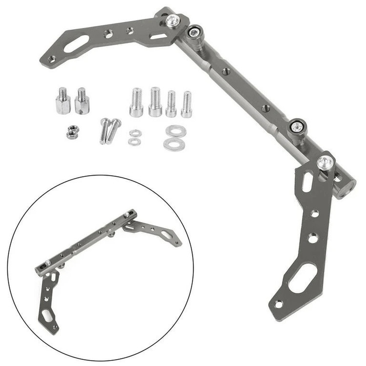 میل رنتال فرمان موتور سیکلت وارون مدل 3 تیکه طرح GLD کد W-104