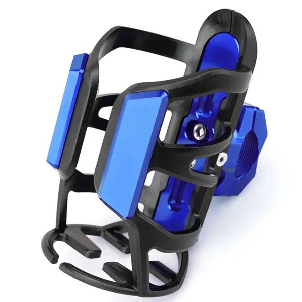 نگهدارنده و جالیوانی موتور سیکلت وارون مدل پایه فلزی طرح BLU کد W-122