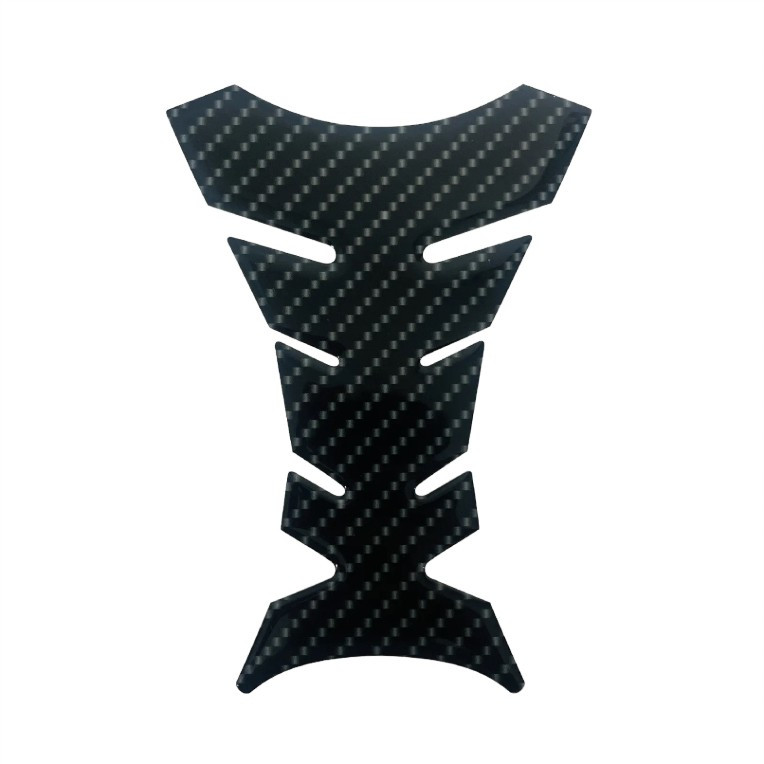 پد برچسب روی باک موتور سیکلت وارون مدل ژله ای NO NAME کد A-62-CARBON