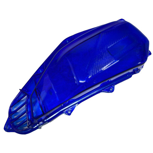 درب هواکش موتور سیکلت وارون مدل شیشه ای کد BLU مناسب برای هوندا کلیک 150/ واریو150