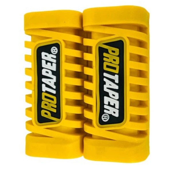 لاستیک جاپایی رکاب جلو موتور سیکلت وارون مدل اسپورت کد A-65-YLW مناسب برای هوندا بسته 2 عددی