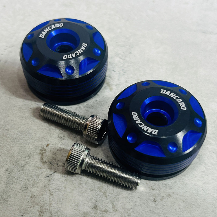 وزنه سر فرمان موتور سیکلت وارون مدل رنتال کد A-176-BLU مناسب برای هوندا کلیک 160 بسته 2 عددی