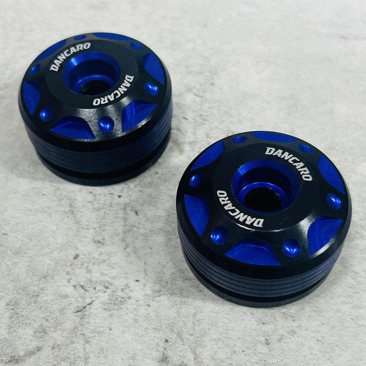 وزنه سر فرمان موتور سیکلت وارون مدل رنتال کد A-176-BLU مناسب برای هوندا کلیک 160 بسته 2 عددی