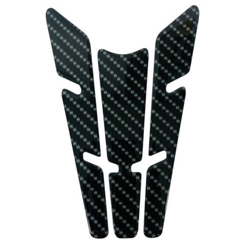 برچسب باک موتور سیکلت وارون مدل W-73-CARBON بسته 3 عددی