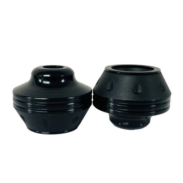 پروتکشن چرخ جلو موتور سیکلت وارون مدل گوشکوبی کد B-22-BLK بسته 2 عددی