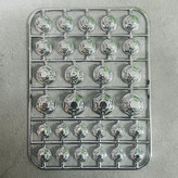 گل پیج بدنه موتور سیکلت وارون طرح SLVR کد W-127 بسته 30 عددی
