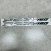 آرم روی بدنه و دستگیره موتور سیکلت وارون مدل آبکاری کد L-40 مناسب برای هوندا PCX 160 بسته 2 عددی