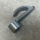 قلاب و گیره آویز دسته فرمان موتور سیکلت وارون مدل CNC طرح SLVR کد A-177