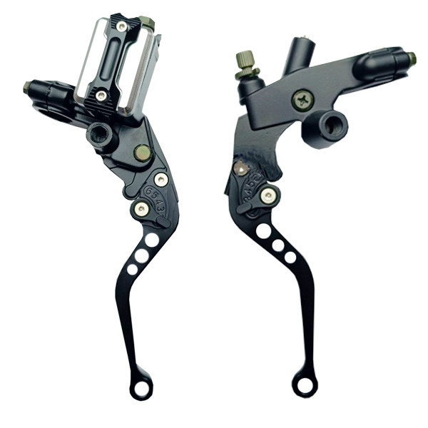 کتی کلاچ و ترمز موتور سیکلت وارون مدل پمپ دار کد B-8-BLK بسته 2 عددی