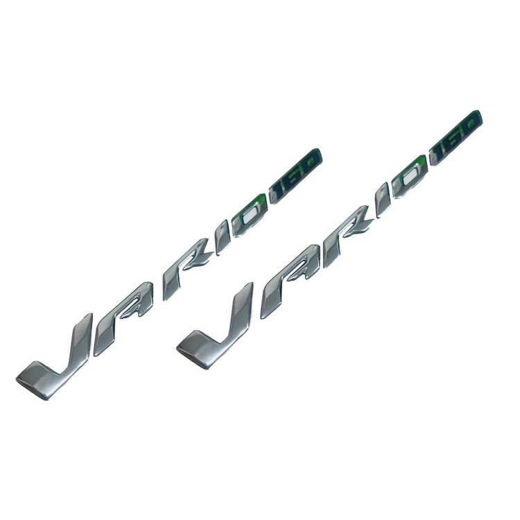 آرم و نوشته موتور سیکلت وارون مدل برجسته کد A-115 مناسب برای واریو 160 بسته 2 عددی