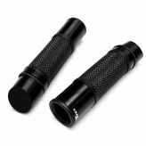 دسته گاز و فرمان اسپورت موتور سیکلت وارون مدل ماتیکی طرح BLK کد W-107 بسته 2 عددی