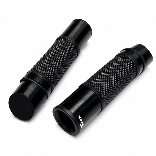 دسته گاز و فرمان اسپورت موتور سیکلت وارون مدل ماتیکی طرح BLK کد W-107 بسته 2 عددی