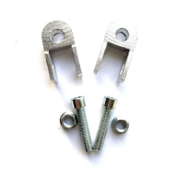 اسپیسر کمک عقب موتور سیکلت وارون مدل A-133-SLVR مجموعه 2 عددی