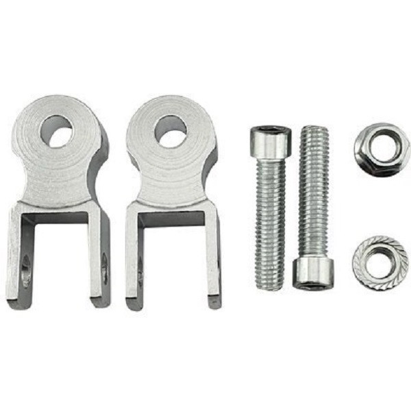 اسپیسر کمک عقب موتور سیکلت وارون مدل A-133-SLVR مجموعه 2 عددی