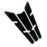 برچسب باک موتور سیکلت وارون مدل W-73-BLK بسته 3 عددی