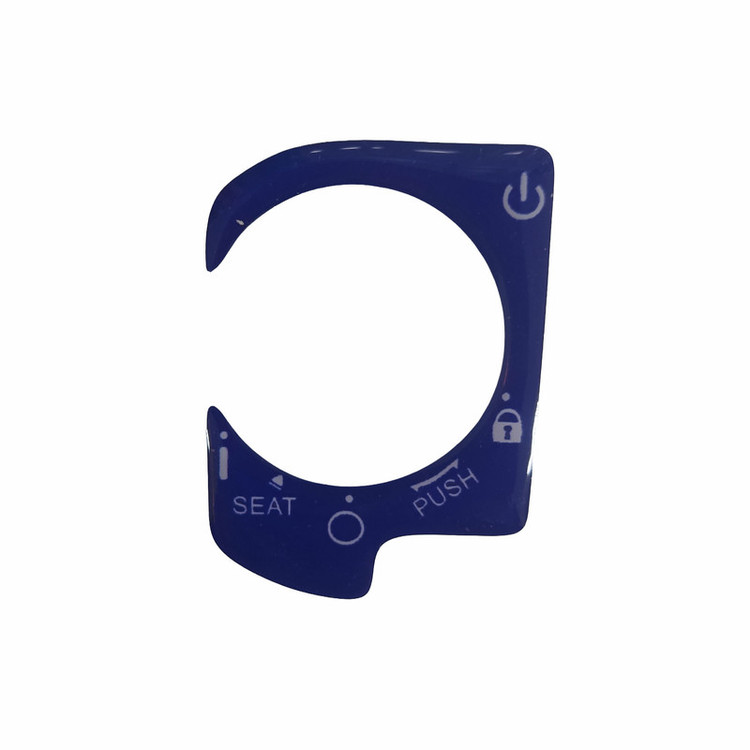 برچسب سوییچ و قفل موتور سیکلت وارون مدل M-147-BLU مناسب برای کلیک