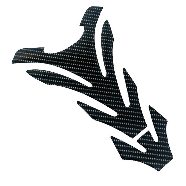پد برچسب روی باک موتور سیکلت وارون مدل NO NAME کد W-45-CARBON