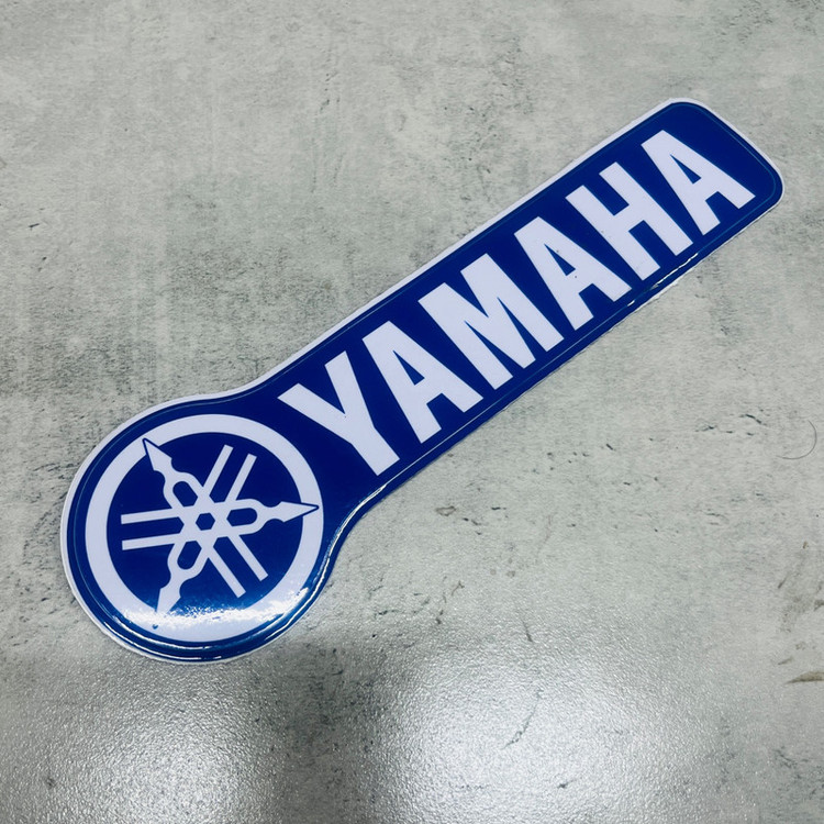 برچسب بدنه و رکاب موتور سیکلت وارون مدل تزیینی طرح YMHA-BLU کد A-98