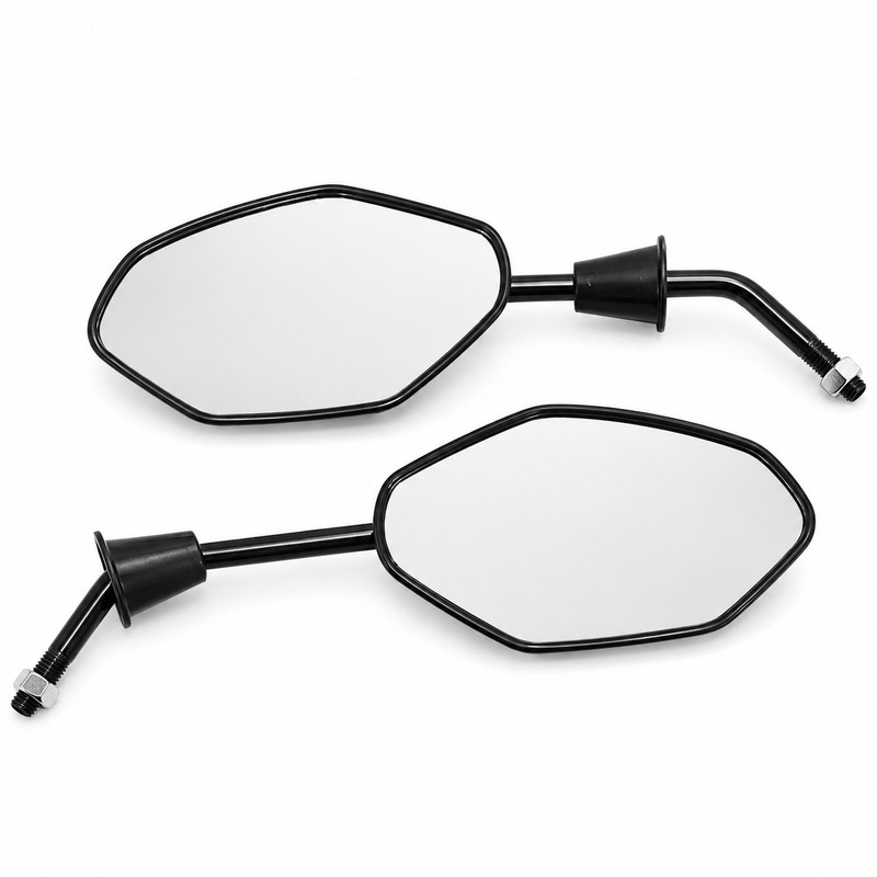 آینه موتور سیکلت وارون طرح فابریک کد C-33 مناسب برای لاکی 185 بسته 2 عددی