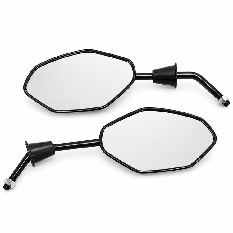 آینه موتور سیکلت وارون طرح فابریک کد C-33 مناسب برای لاکی 185 بسته 2 عددی