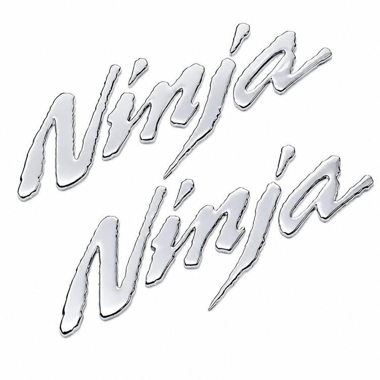 آرم روی بدنه و باک موتور سیکلت وارون مدل NINJA کد A-182 بسته 2 عددی