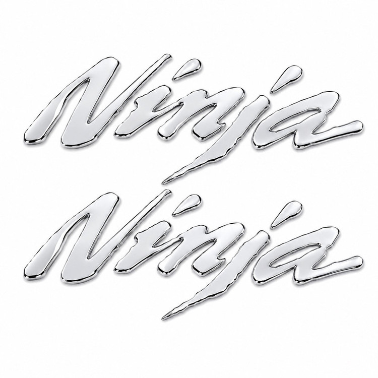 آرم روی بدنه و باک موتور سیکلت وارون مدل NINJA کد A-182 بسته 2 عددی