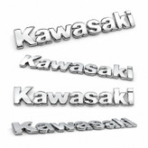 آرم بدنه و باک موتور سیکلت مدل آبکاری طرح KWASAKI کد A-184 بسته 2 عددی