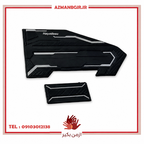 پد اگزوز ژله ای موتور سیکلت وارون مدل A-179 مناسب برای هوندا ای دی وی بسته 2 عددی