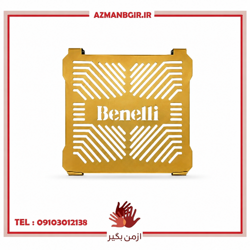 محافظ رادیاتور موتور سیکلت وارون مدل فلزی کد C-25 مناسب برای بنلی 300