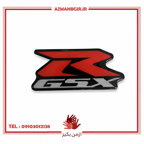 آرم و برچسب بدنه تزیینی موتور سیکلت وارون مدل M-134-GSX