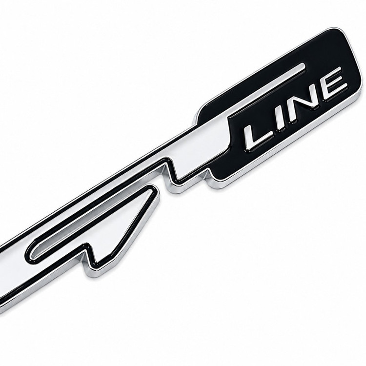 آرم بدنه و صندوق عقب خودرو مدل GT-LINE کد A-8