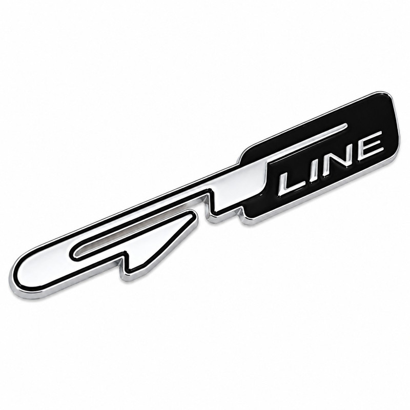 آرم بدنه و صندوق عقب خودرو مدل GT-LINE کد A-8