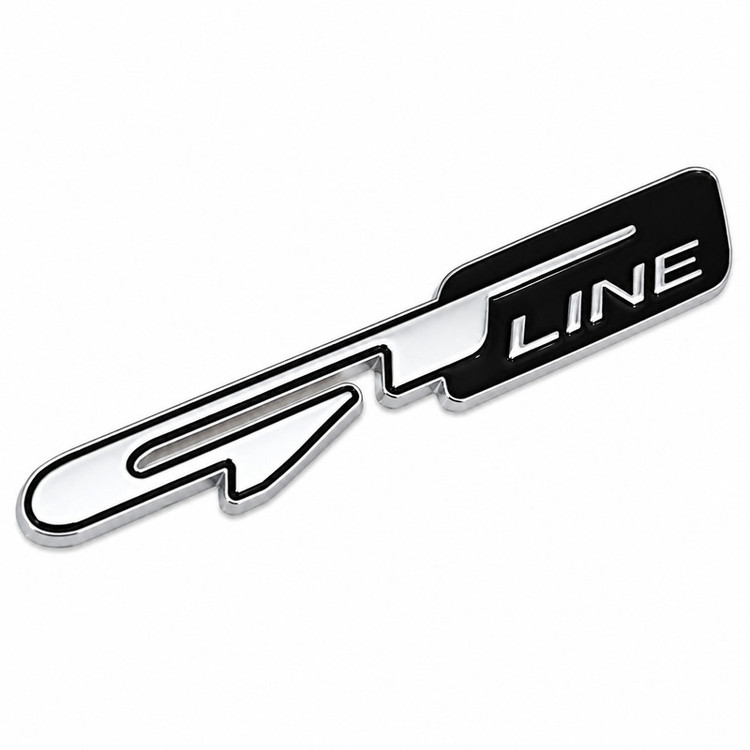 آرم بدنه و صندوق عقب خودرو مدل GT-LINE کد A-8