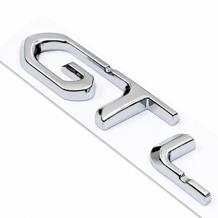 آرم بدنه و صندوق عقب خودرو مدل GT-LINE طرح آبکاری کد A-10