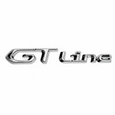 آرم بدنه و صندوق عقب خودرو مدل GT-LINE طرح آبکاری کد A-10
