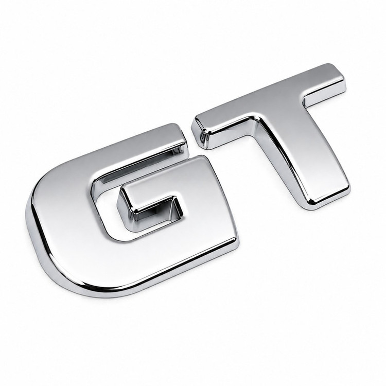 آرم صندوق عقب خودرو طرح GT مدل SLVR کد A-23