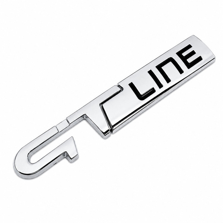 آرم بدنه و صندوق عقب خودرو مدل GT-LINE کد A-14